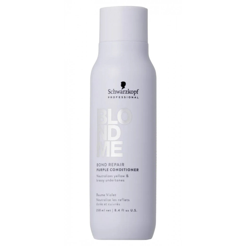 Schwarzkopf Professional BlondMe Bond Repair violetais kondicionieris (250ml)
