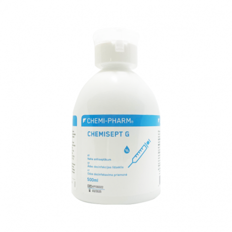 Chemi Pharm Chemisept G skin disinfectant, 500 ml